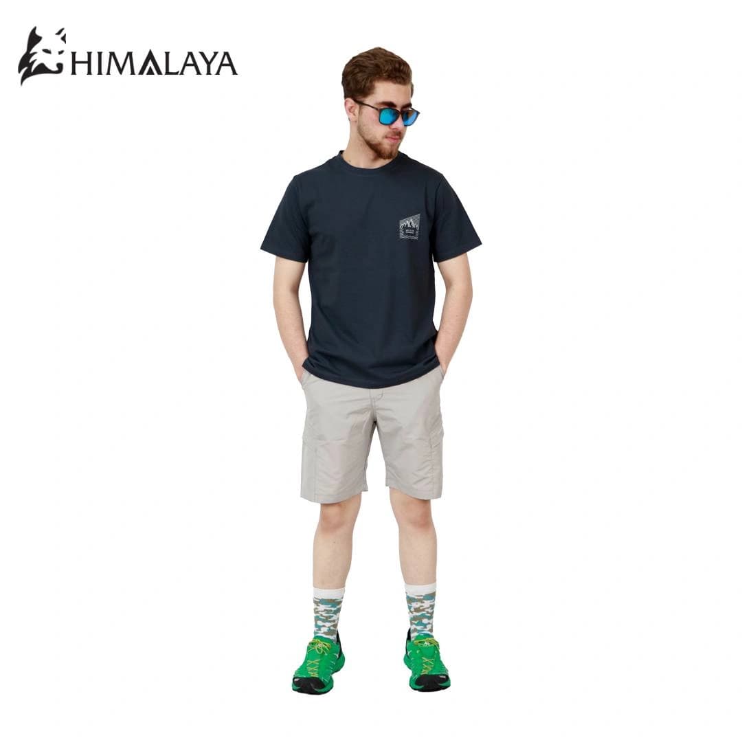 تیشرت پنبه‌ای مردانه هیمالیا مدل CM21، طرح Lets Go Camping — تصویر ۸