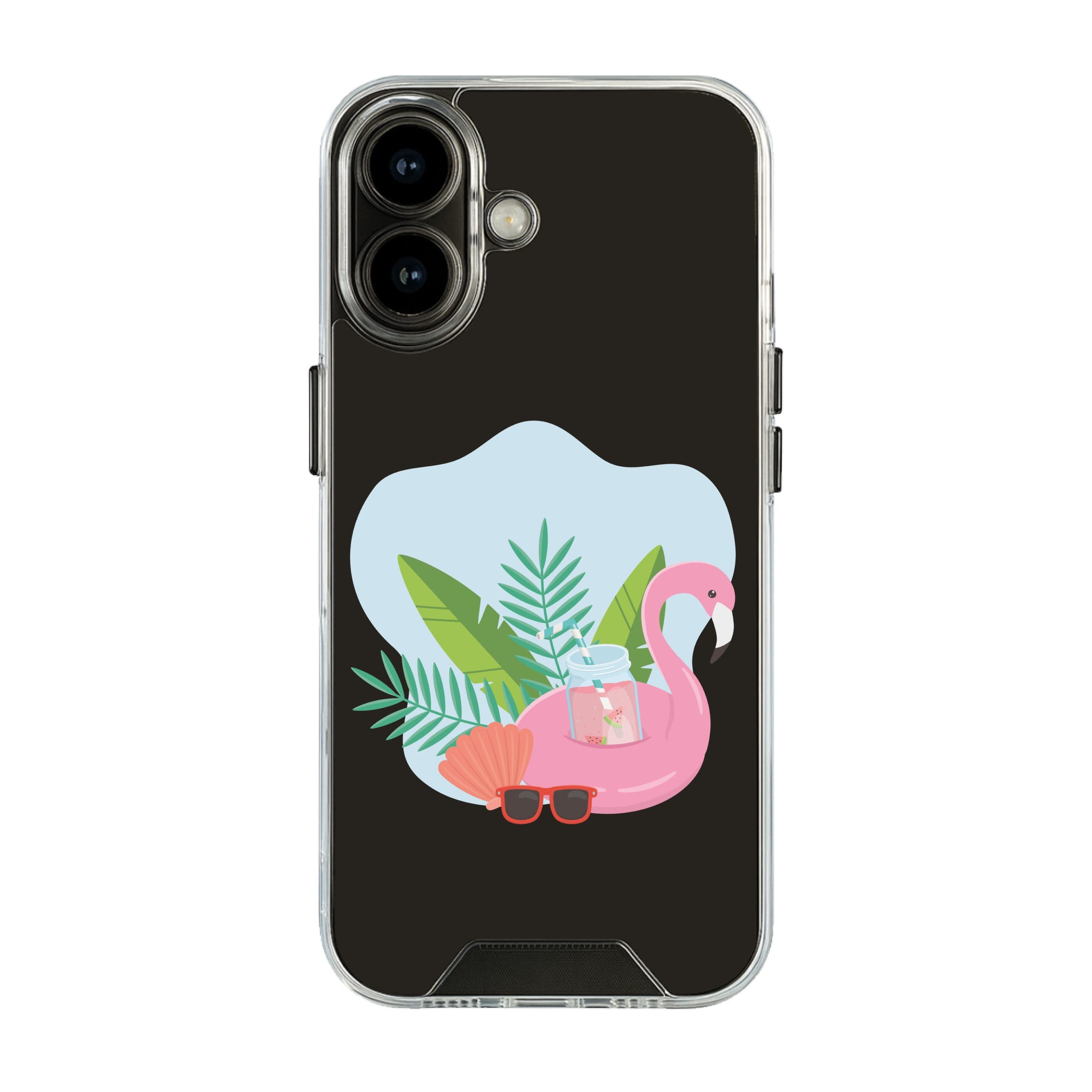 قاب شفاف چاپی طرح فلامینگو مدل Flamingo کد T0038 مناسب برای گوشی موبایل اپل آیفون Apple iPhone 7 / 8 / SE 2020 / 7 Plus / 8 Plus / X / XS / XR / XS Max / 11 / 11 Pro / 11 Pro Max / 12 / 12 Pro / 12 Pr