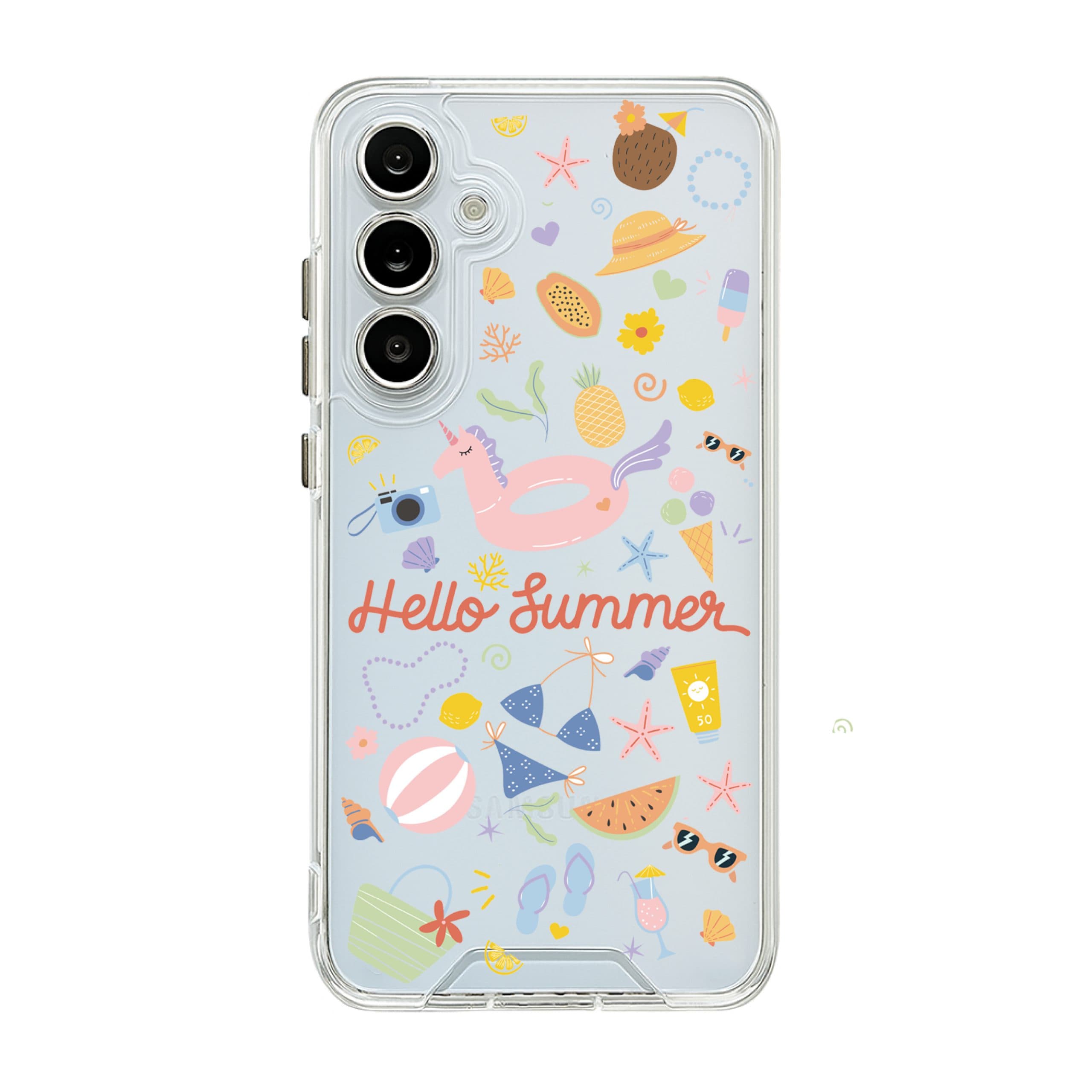 قاب شفاف چاپی طرح تابستونی مدل Hello Summer کد T0037 مناسب برای گوشی موبایل شیائومی ردمی Xiaomi Redmi A1 Plus/A2 Plus/A3/9A/9T/10A/12/12C/13/13C/14C Note 8/8Pro/9S/9 Pro/10 4G/10S/10 Pro/10 Pro Max/11