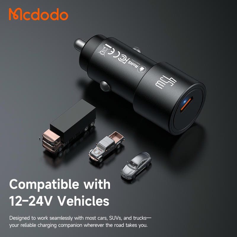 شارژر فندکی 45 وات (SFC2.0) مک دودو MCDODO CC-5340 — تصویر ۶