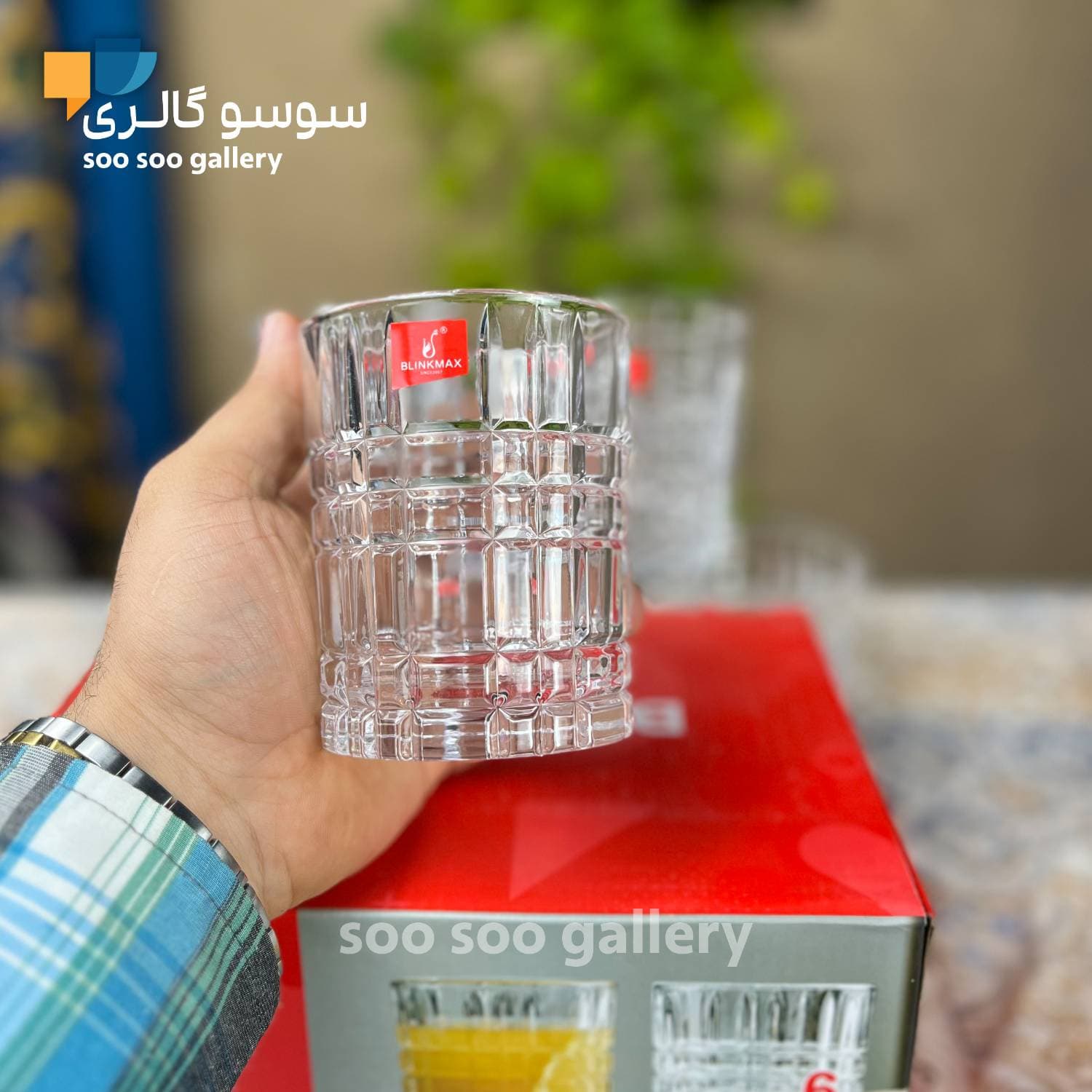 لیوان خشتی کوتاه 6 عددی بلینک مکس کد BM02 — تصویر ۶
