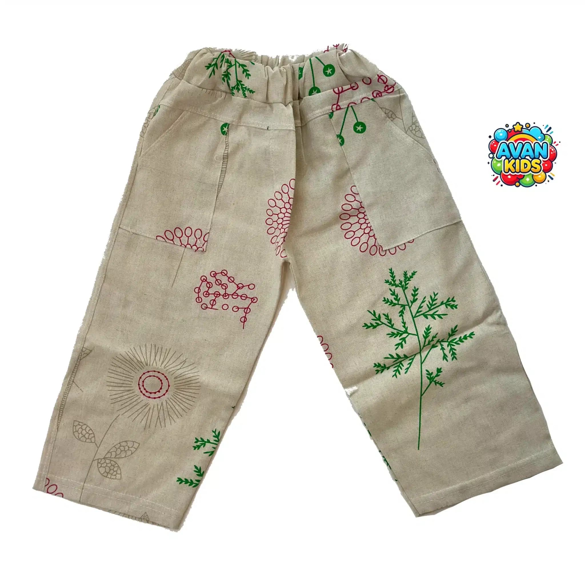 شلوار لینن Linen کد 4367 — تصویر ۳