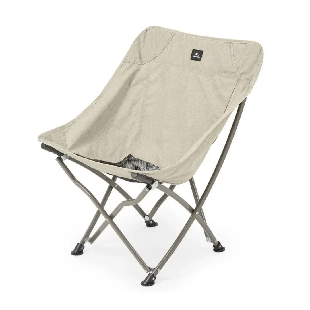 صندلی تاشو نیچرهایک مدل Naturehike YL04 Moon Chair – تا 120 کیلوگرم، پارچه آکسفورد 600D ضد پارگی، قاب آلومینیومی