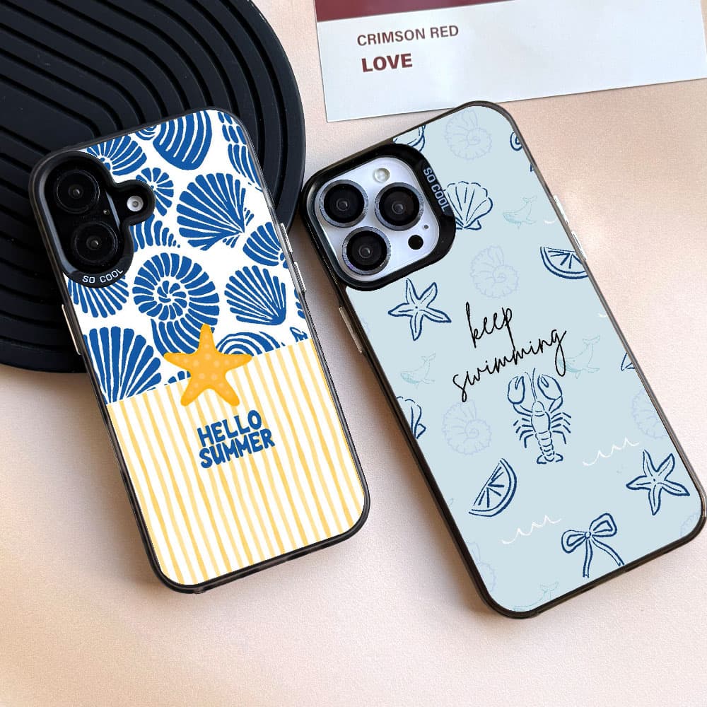 قاب سوکول چاپی سفارشی (کد 0595) تابستانی – Hello Summer | Socool مناسب برای گوشی موبایل سامسونگ Samsung Galaxy A12 / A13 / A14 / A15 / A21S / A22 4G / A23 / A24 / A25 / A30S / A31 / A32 4G / A32 — تصویر ۲