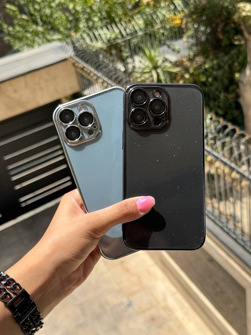 قاب Shining شفاف آیفون iPhone 13promax — تصویر ۵
