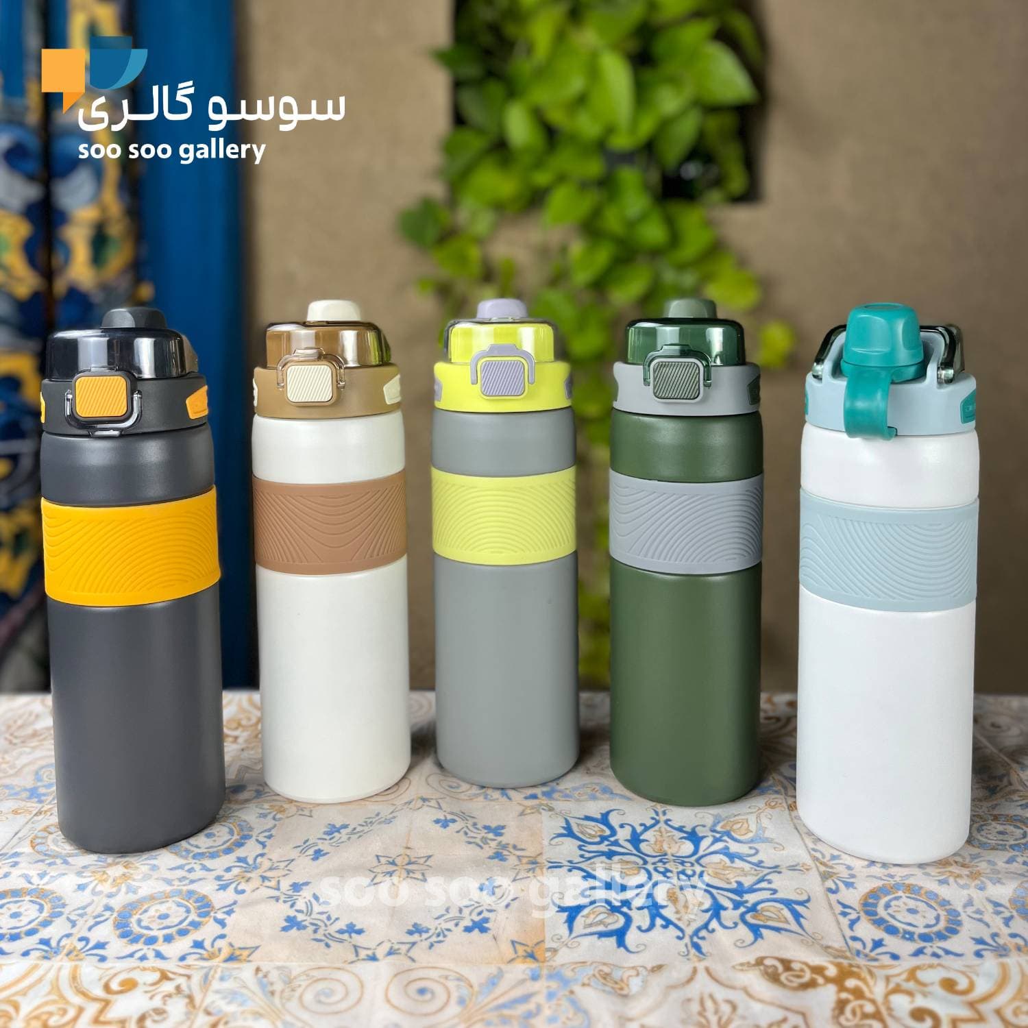 تراول ماگ دو حالته دور سیلیکونی 0.8 لیتر — تصویر ۷