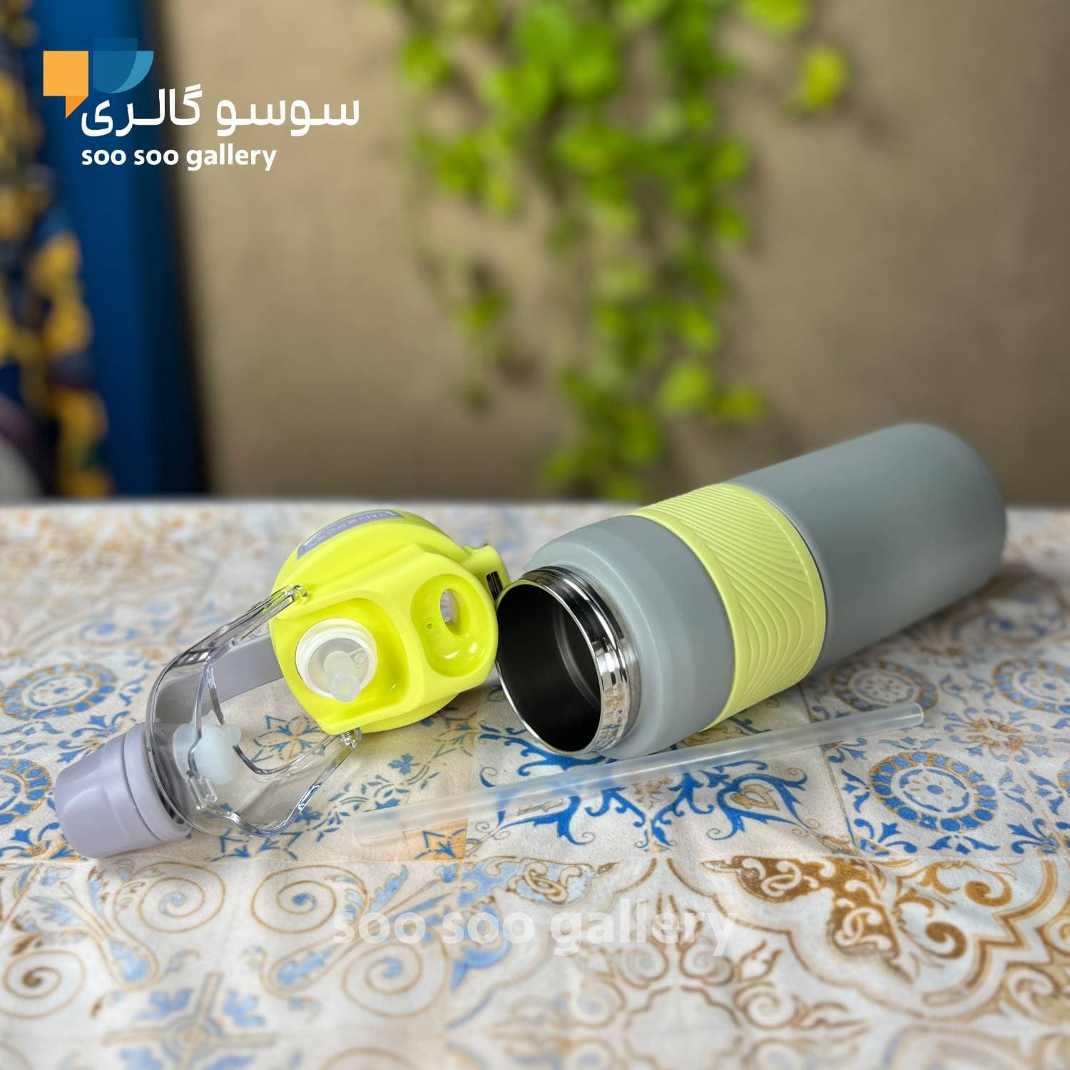 تراول ماگ دو حالته دور سیلیکونی 0.8 لیتر — تصویر ۶