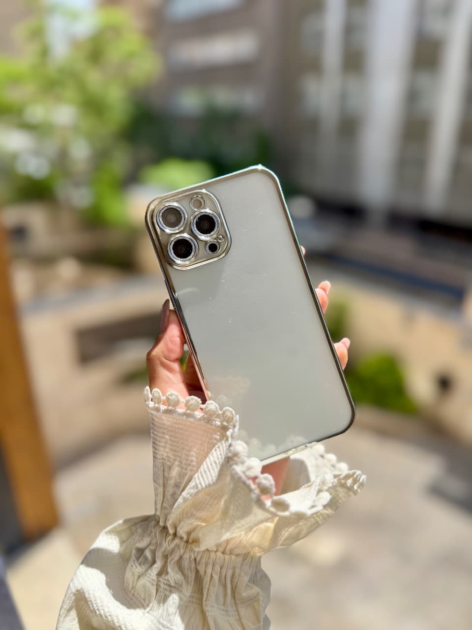 قاب الکترو لنز اکلیلی گوشی آیفون iPhone 13 ،13 Pro ،13 ProMax — تصویر ۳