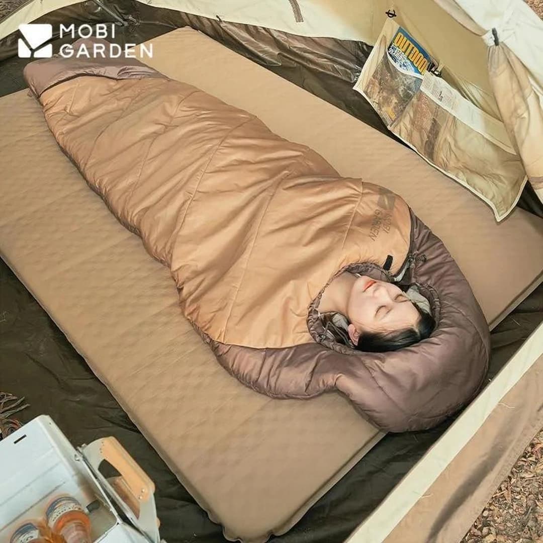 کیسه خواب موبی گاردن مدل Mobi Garden SQ Mommy 2.0 NX22562002 – سبک مومیایی، گرم و مقاوم — تصویر ۵