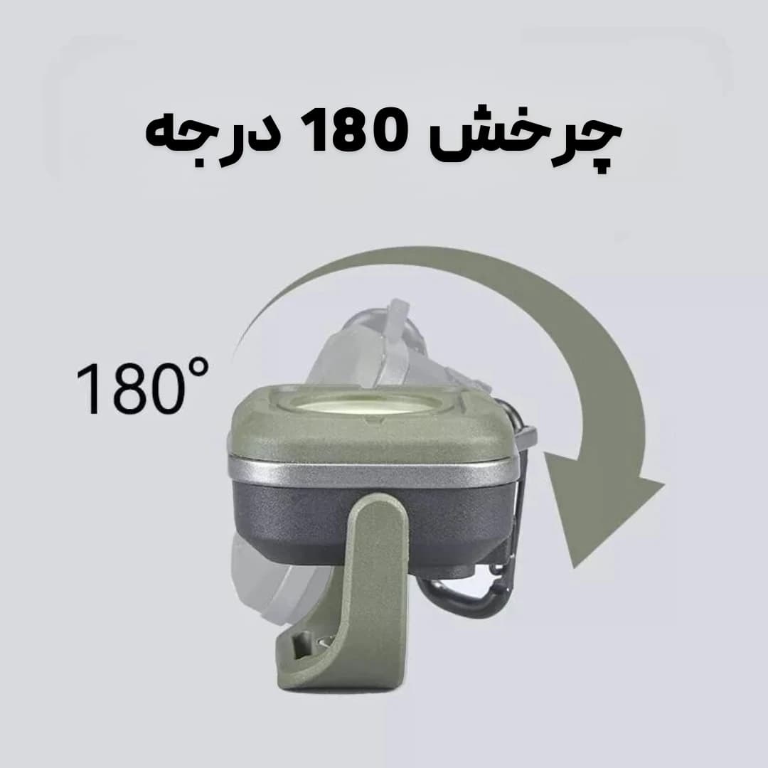 چراغ کمپینگ و کار سانری مدل Sunrei C500، کوچک، قدرتمند و چندمنظوره — تصویر ۷
