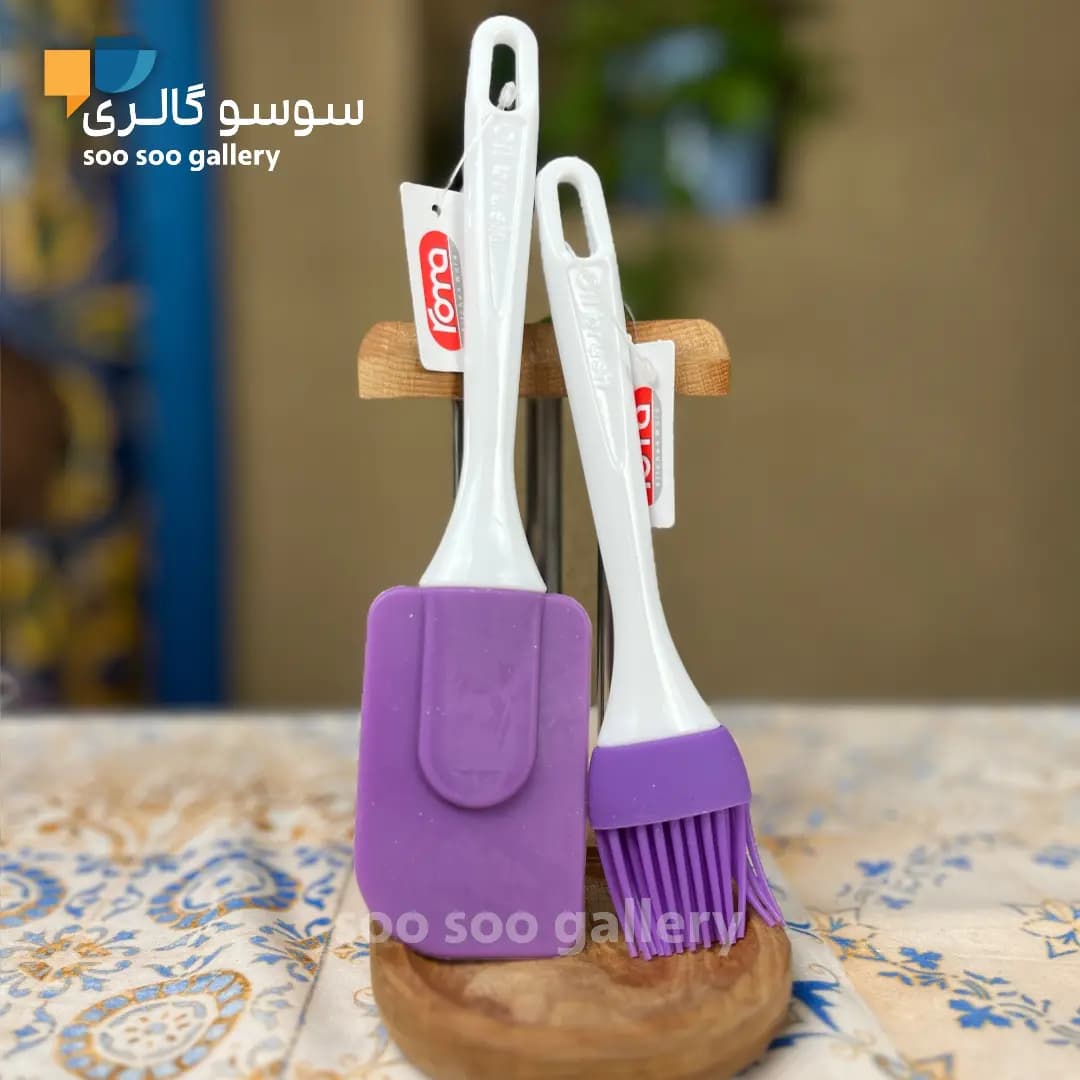 فرچه و لیسک سیلیکونی نسوز برند روما — تصویر ۲