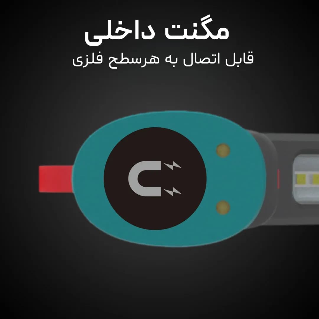 چراغ کمپینگ و کار سانری مدل Sunrei L1000، ارگونومیک، ترکیبی از قدرت و نوآوری — تصویر ۵
