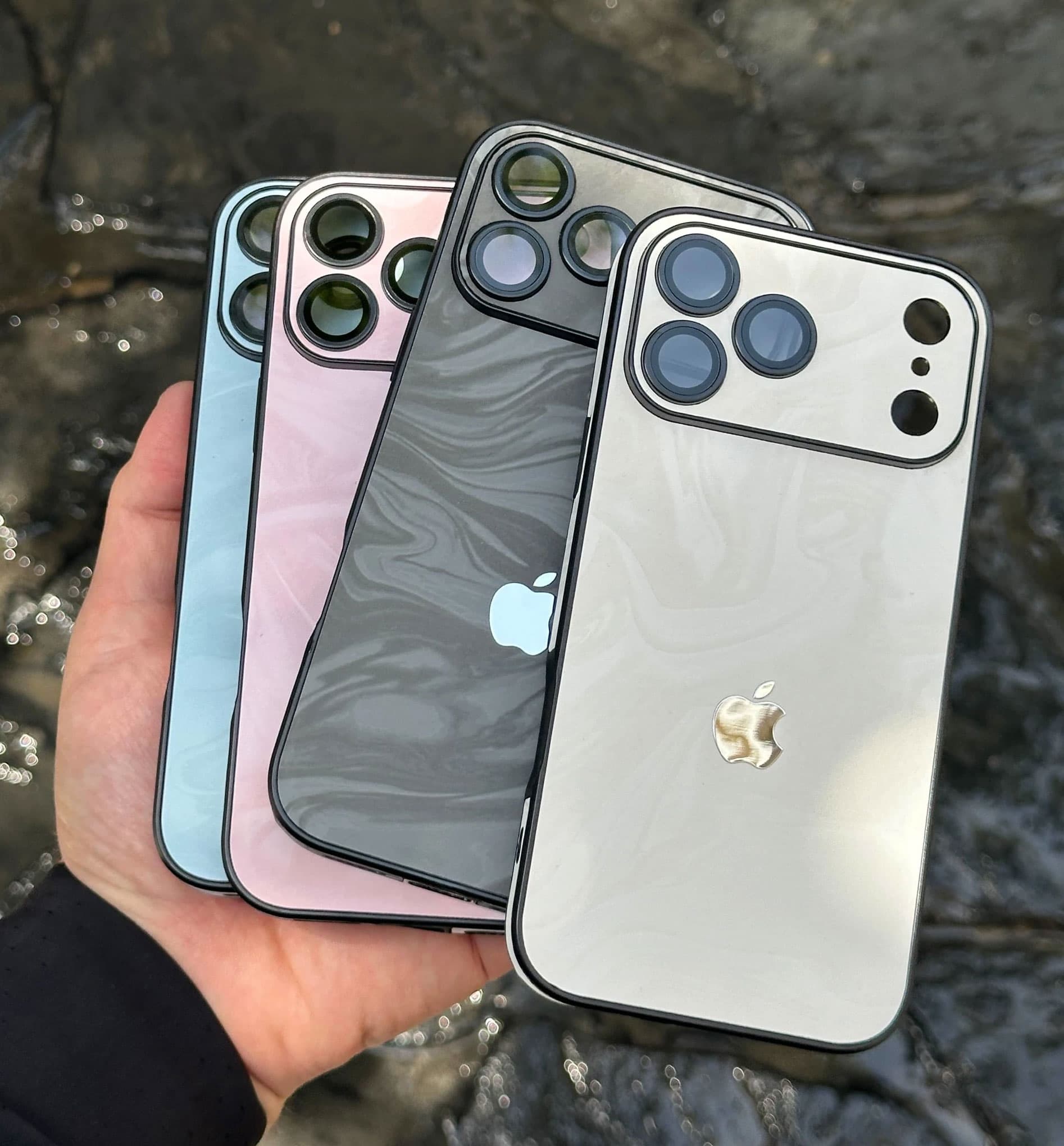 قاب موج مخملی پرو همراه با لوگو کد loop مناسب برای گوشی موبایل آیفون Apple iPhone 13 / 13 Pro / 13 Pro Max / 14 Pro Max / 15 Pro Max / 16 / 16 Pro / 16 Pro Max / 17 / 17 Pro / 17 Pro Max — تصویر ۴