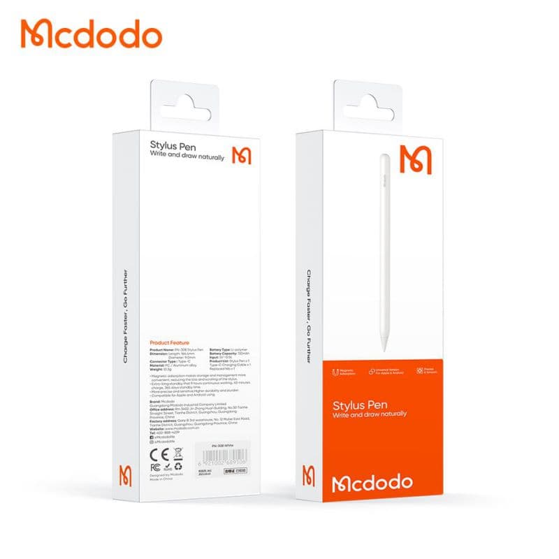 قلم لمسی استایلوس مک دودو مدل Mcdodo PN-3080 برای ios و آندروید — تصویر ۷