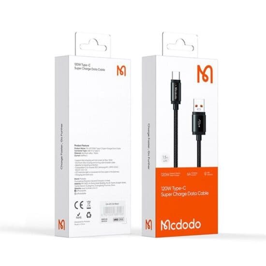 کابل شارژ سریع USB به تایپ سی مک دودو MCDODO CA-4730 — تصویر ۶