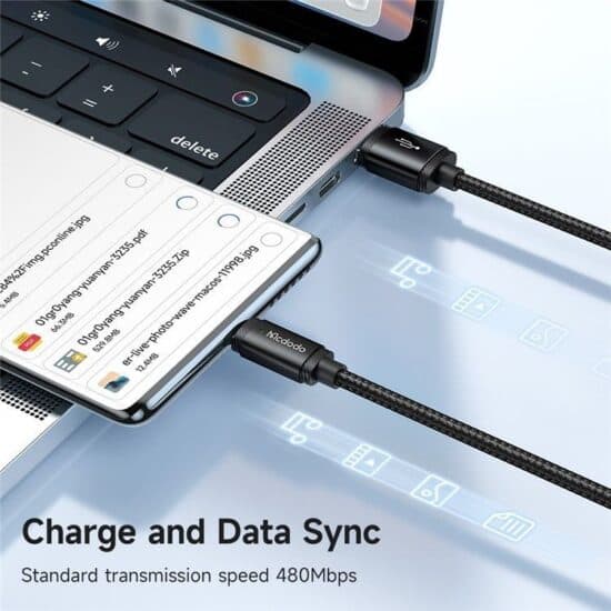 کابل شارژ سریع USB به تایپ سی مک دودو MCDODO CA-4730 — تصویر ۴