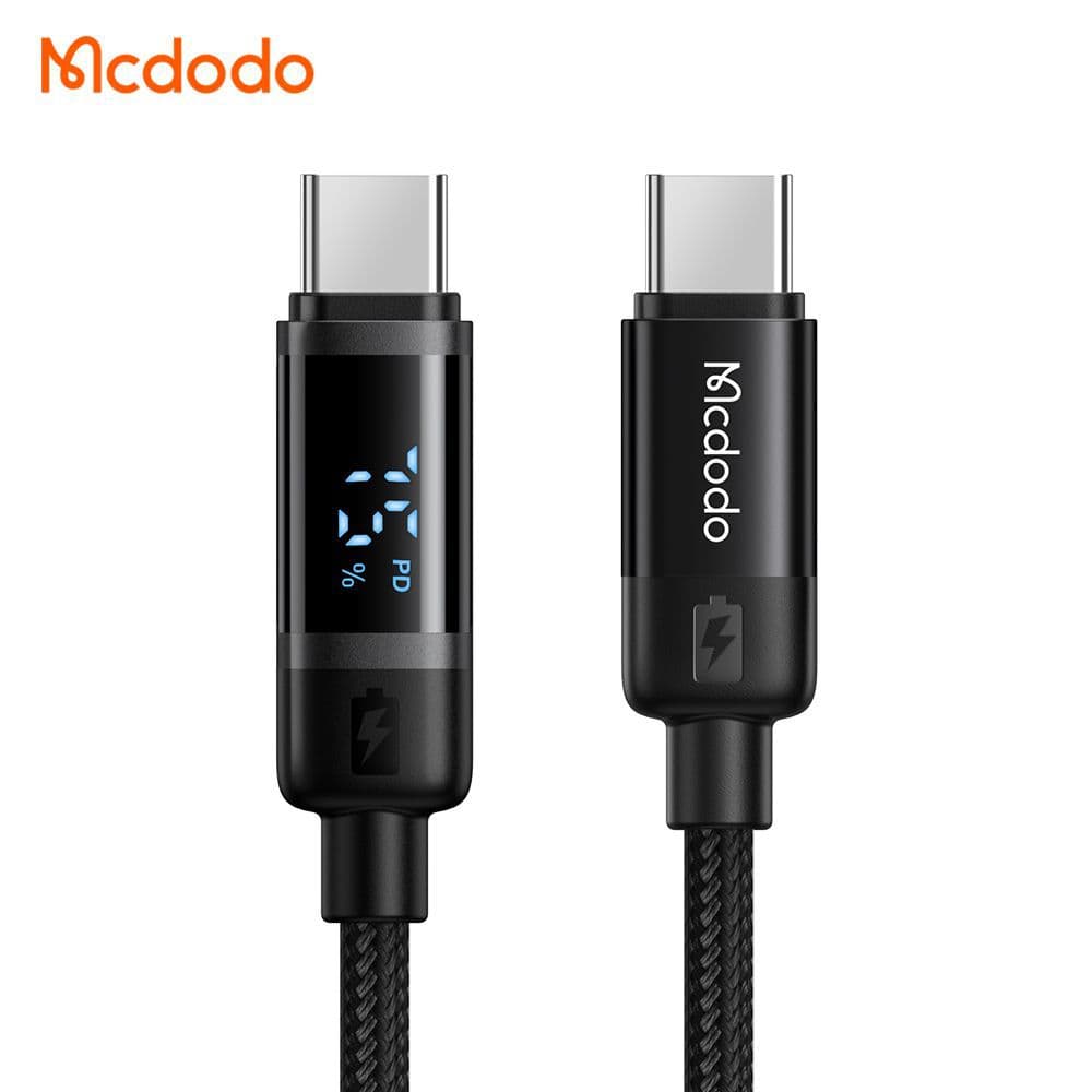 کابل شارژ سریع تایپ سی به تایپ سی 60 وات مک دودو MCDODO CA-5780 طول 120 سانتی‌متر — تصویر ۲