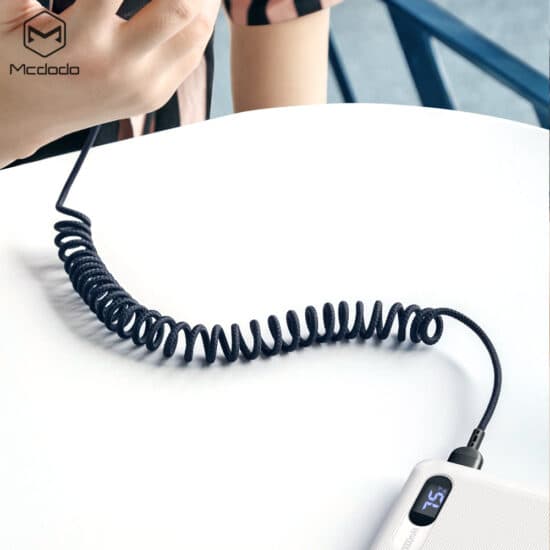 کابل شارژ فنری تایپ سی مک دودو MCDODO CA-6420 — تصویر ۷
