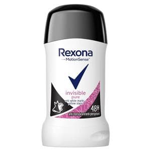مام رکسونا صابونی مردانه زنانه اینویزیبل پیور 48 ساعته بادوام Rexona Deodorant Invisible Pure 40 ml — تصویر ۲