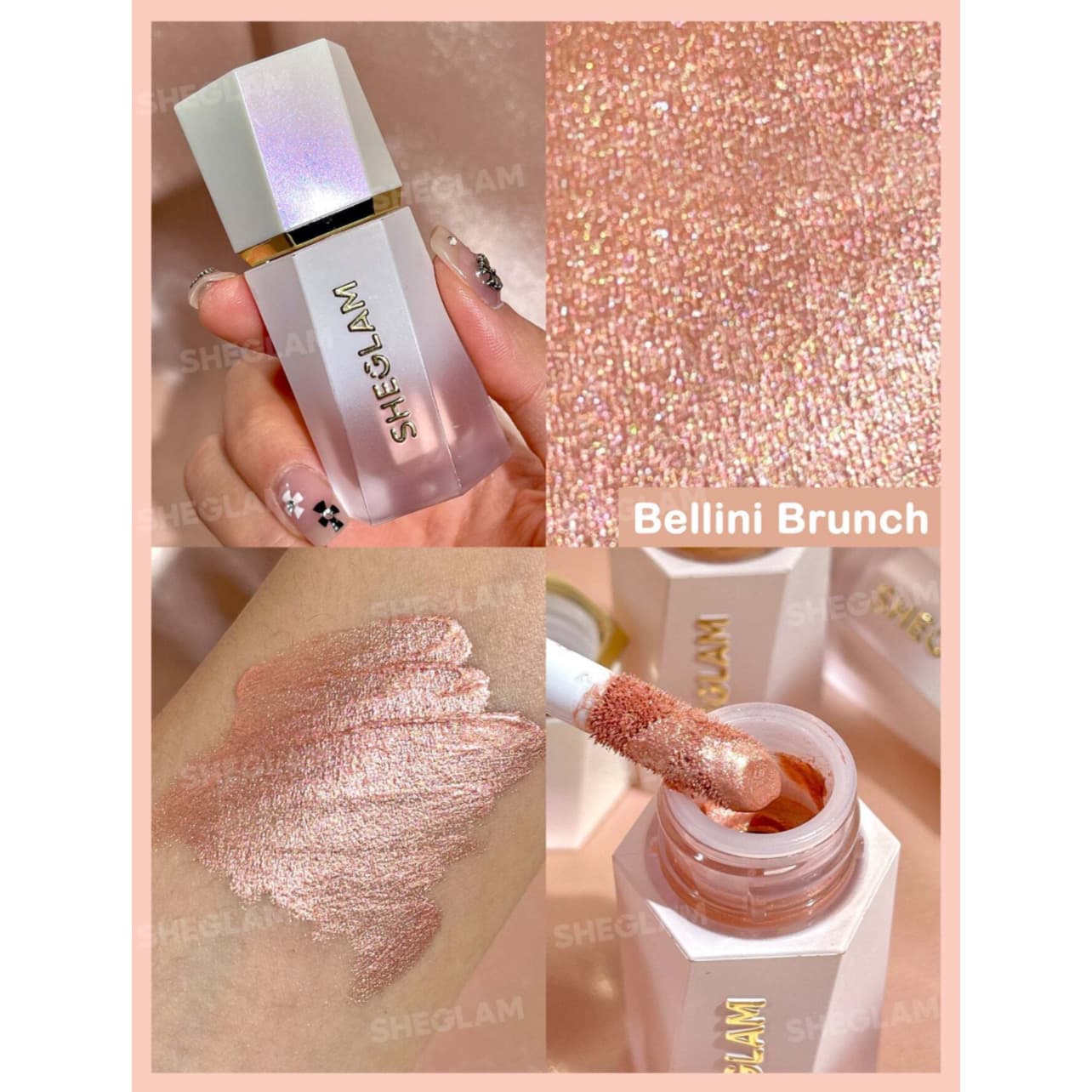 هایلایتر مایع Glow Bloom شیگلم — تصویر ۷