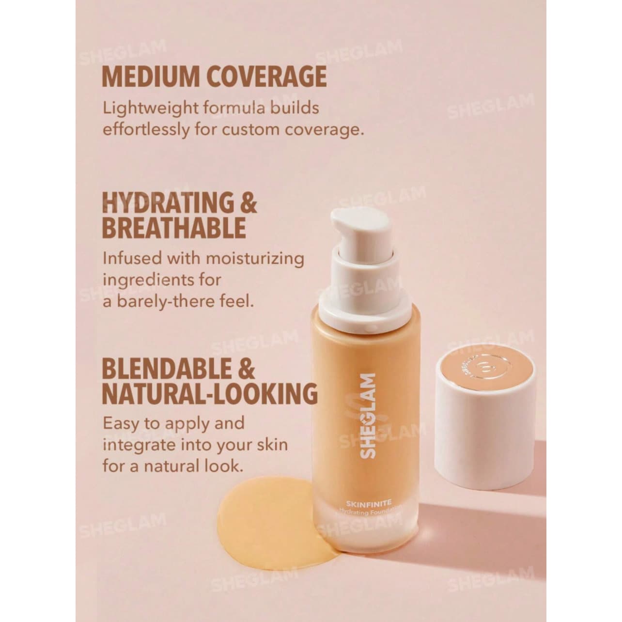 کرم پودر آبرسان Skinfinite شیگلم — تصویر ۲