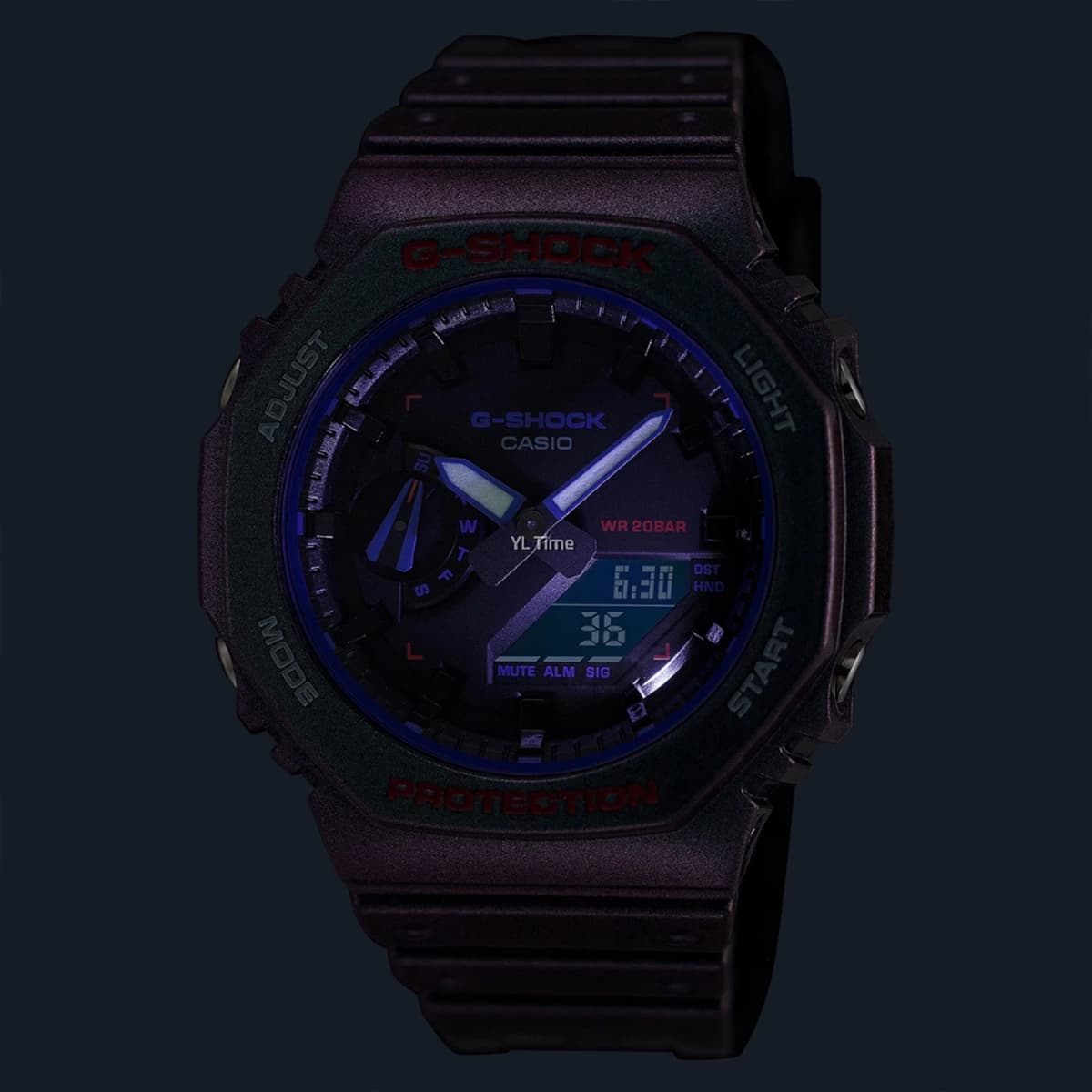 ساعت مچی یونیسکس G-SHOCK مدل GA-B001AH-6ADR — تصویر ۱۰