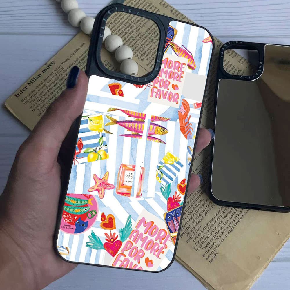 قاب آینه ای چاپی سفارشی (کد 0584) مدل Limoncello Dreams مناسب برای گوشی موبایل سامسونگ Samsung Galaxy A12 / A13 / A14 / A15 / A21S / A22 4G / A24 / A25 / A30S / A31 / A32 4G / A35 / A36 / A50 / A50S / — تصویر ۳