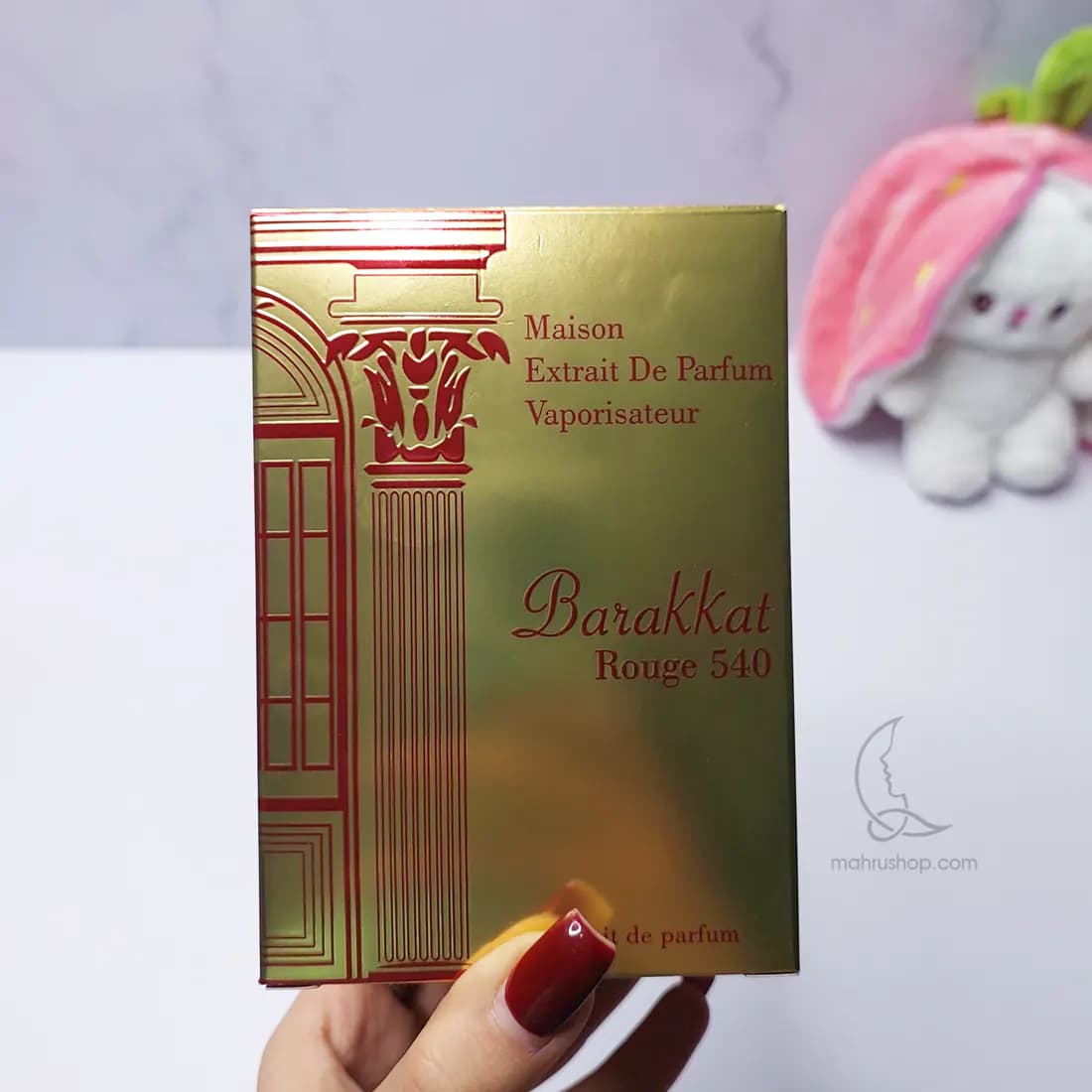 ادکلن باراکات رژ ۵۴۰ Barakkat Rouge 540 Extrait فرگرنس ورد حجم 100 میلی لیتر — تصویر ۲