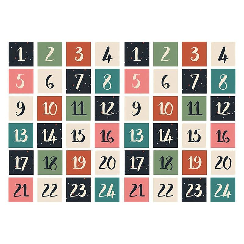 برچسب اعداد انگلیسی بسته 2 عددی کد BR-14