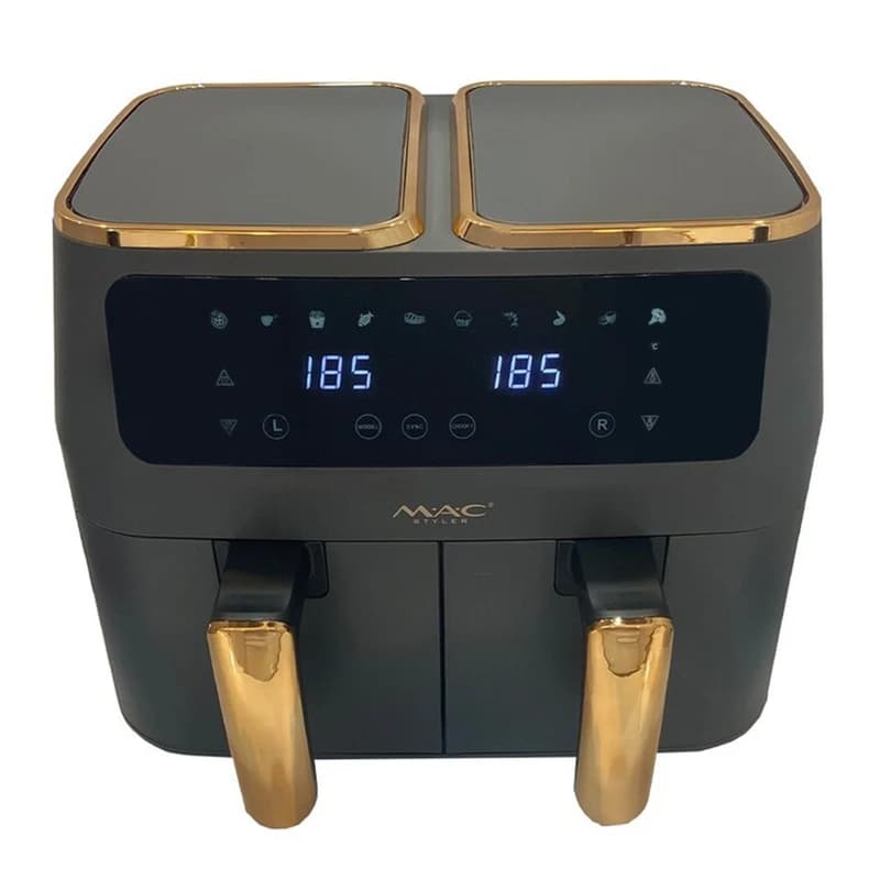 سرخ کن بدون روغن 10 لیتری 2 مخزن مک استایلر مدل MAC-1620 — تصویر ۶