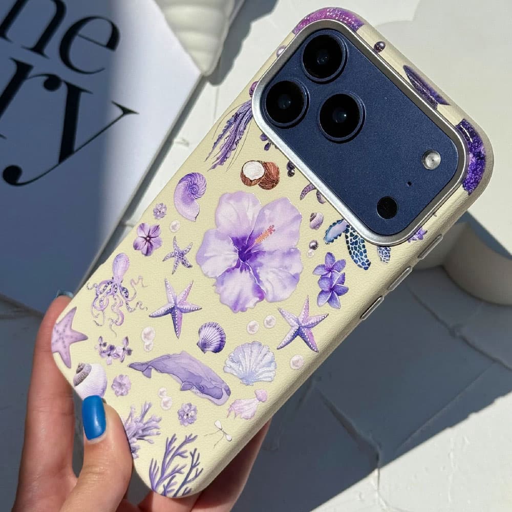 قاب گوشی ماسا بنفش اقیانوسی کد loop مناسب برای گوشی موبایل آیفون Apple iPhone 11 / 11 Pro / 11 Pro Max / 12 / 12 Pro / 12 Pro Max / 13 / 13 Pro / 13 Pro Max / 14 / 14 Pro Max / 15 Pro Max / 16 / 16 Pr — تصویر ۲