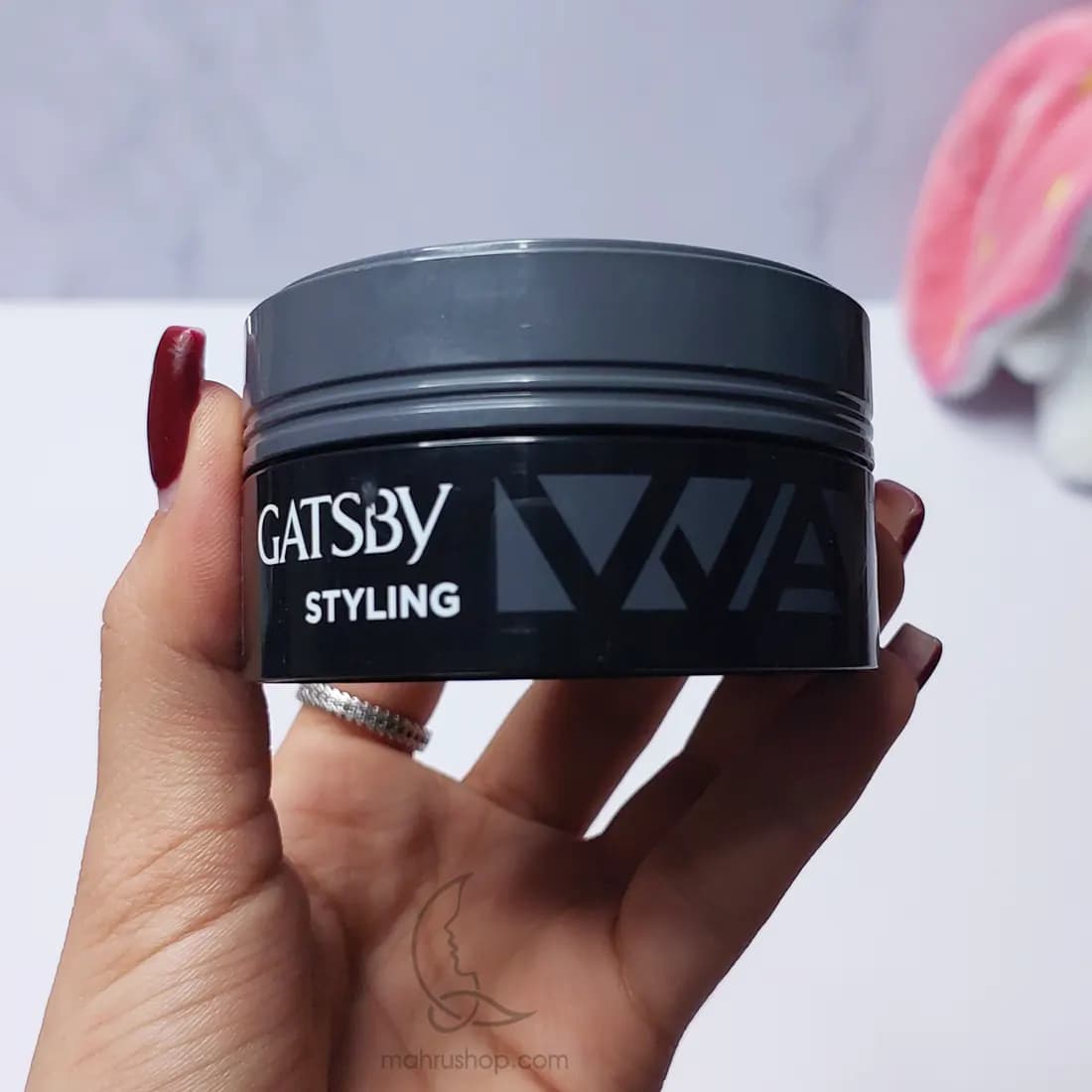 واکس مو گتسبی طوسی Gatsby Side Blow حجم 75 گرم — تصویر ۲