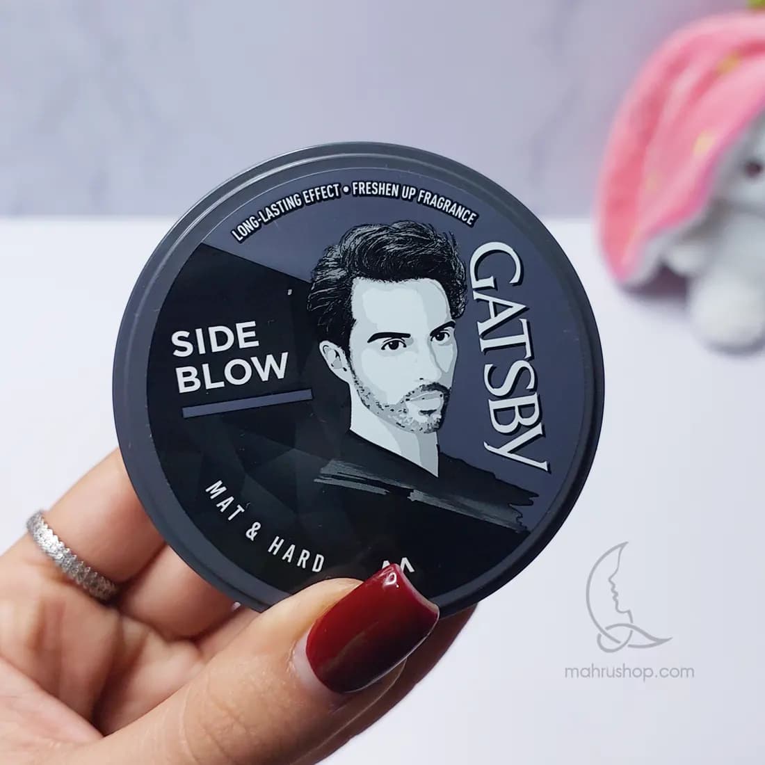 واکس مو گتسبی طوسی Gatsby Side Blow حجم 75 گرم
