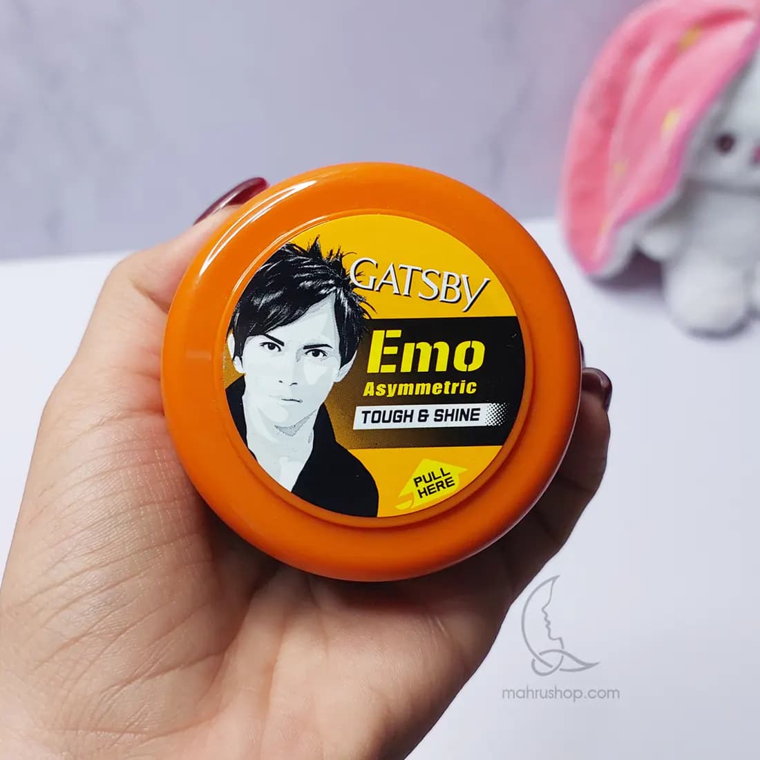 واکس مو گتسبی نارنجی مدل Gatsby Emo Asymmetric حجم 75 گرم