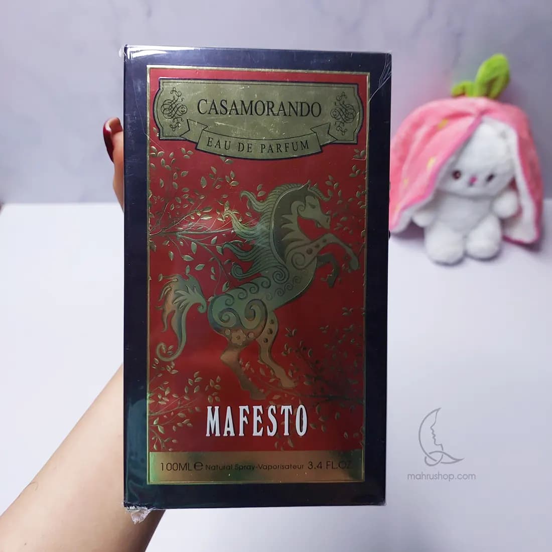 ادکلن مردانه Casamorando Mafesto فرگرنس ورد حجم 100 میلی لیتر — تصویر ۲