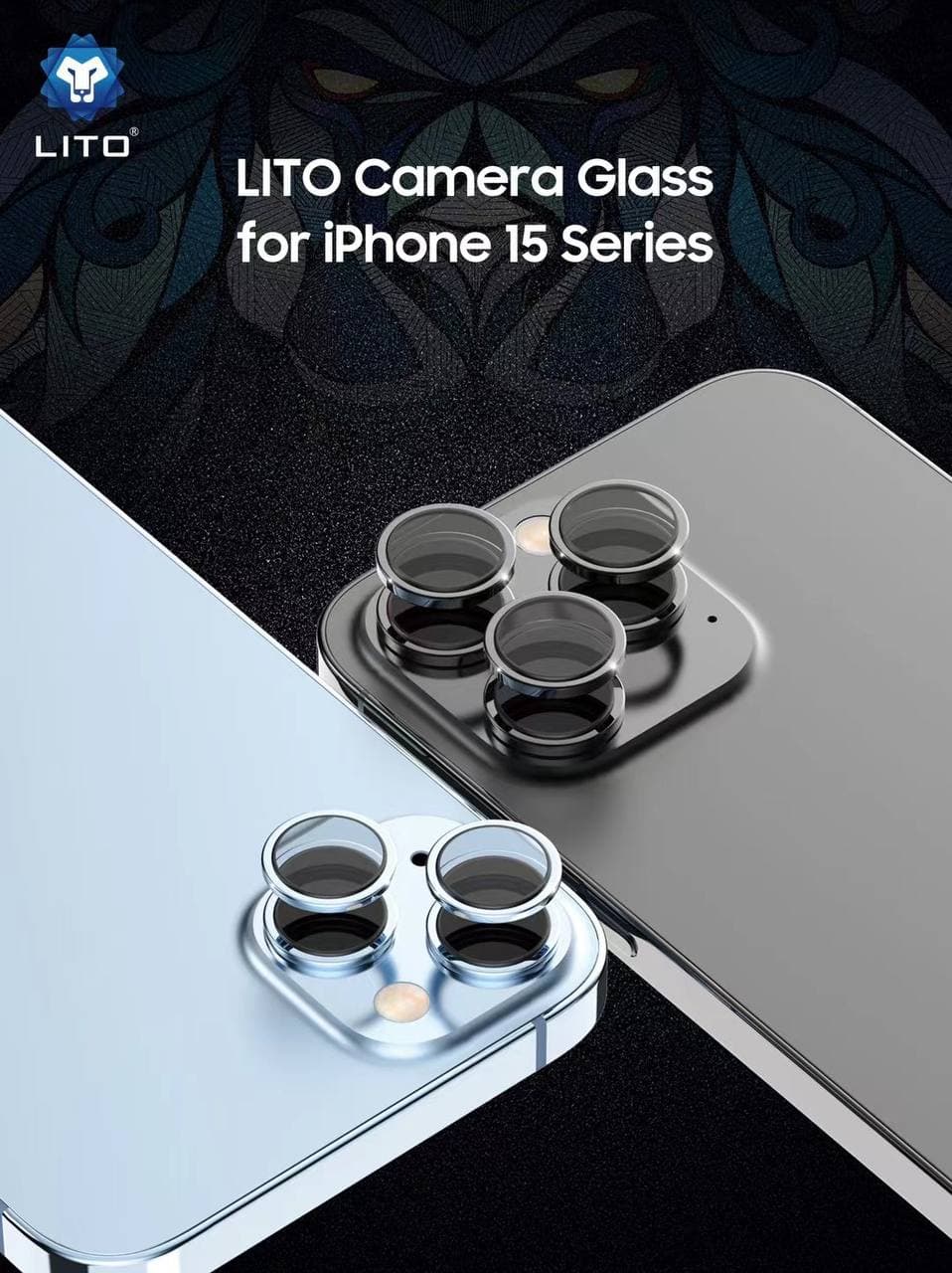 محافظ لنز رینگی دوربین گوشی S+ EASY APP لیتو مناسب برای آیفون 14/15 — تصویر ۶