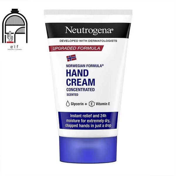 نیتروژنا کرم دست گلیسیرین و ویتامین ایی / Neutrogena Norwegian Formula Hand Cream 50ml Scented