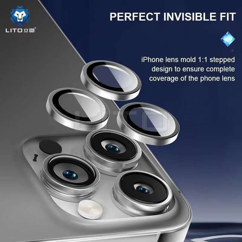 محافظ لنز رینگی دوربین گوشی S+ EASY APP لیتو مناسب برای آیفون 17Pro/17Promax — تصویر ۳