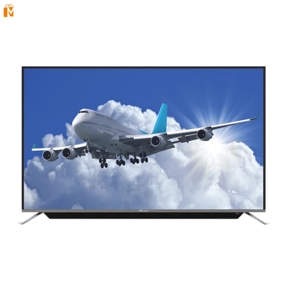 تلویزیون ال ای دی 55 اینچ بویمن مدل 55JAEX6100UWS-R-4K-Soundbar-Smart