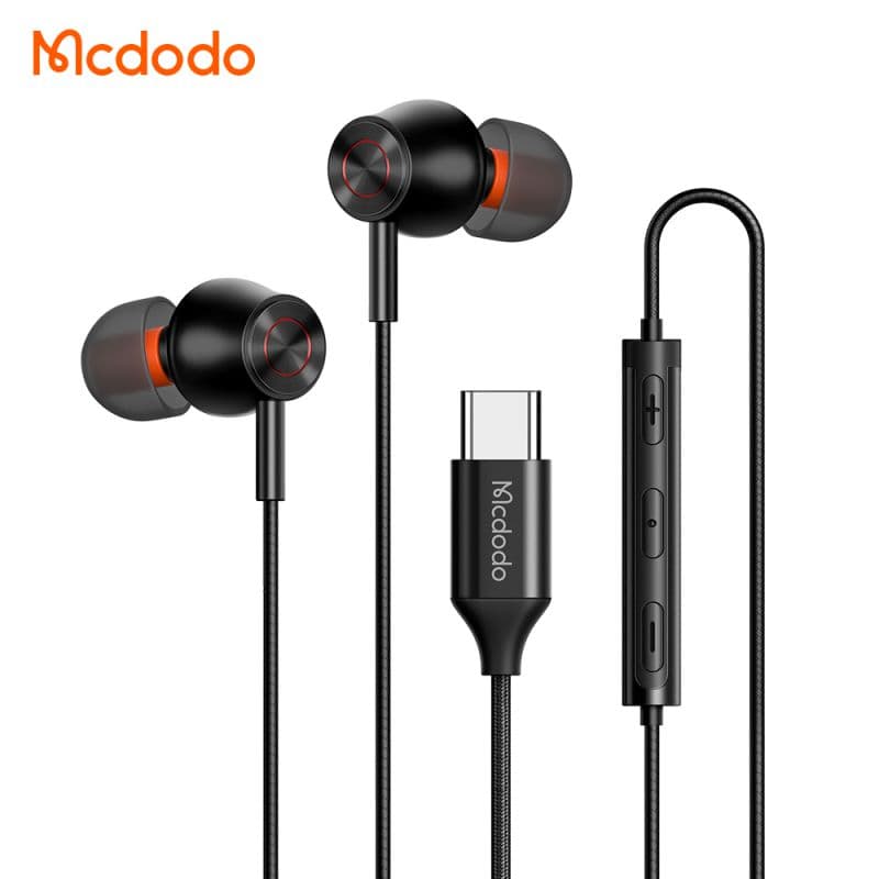 هندزفری سیمی تایپ سی مک دودو مدل MCDODO HP-3490