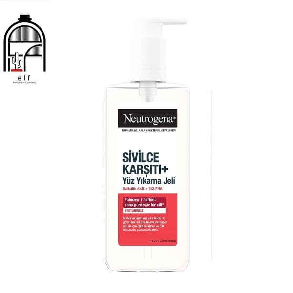 ژل شستشوی صورت ضد جوش نوتروژینا اورجینال – Neutrogena Sivilce Karşıtı Yüz Yıkama Jeli 200ml