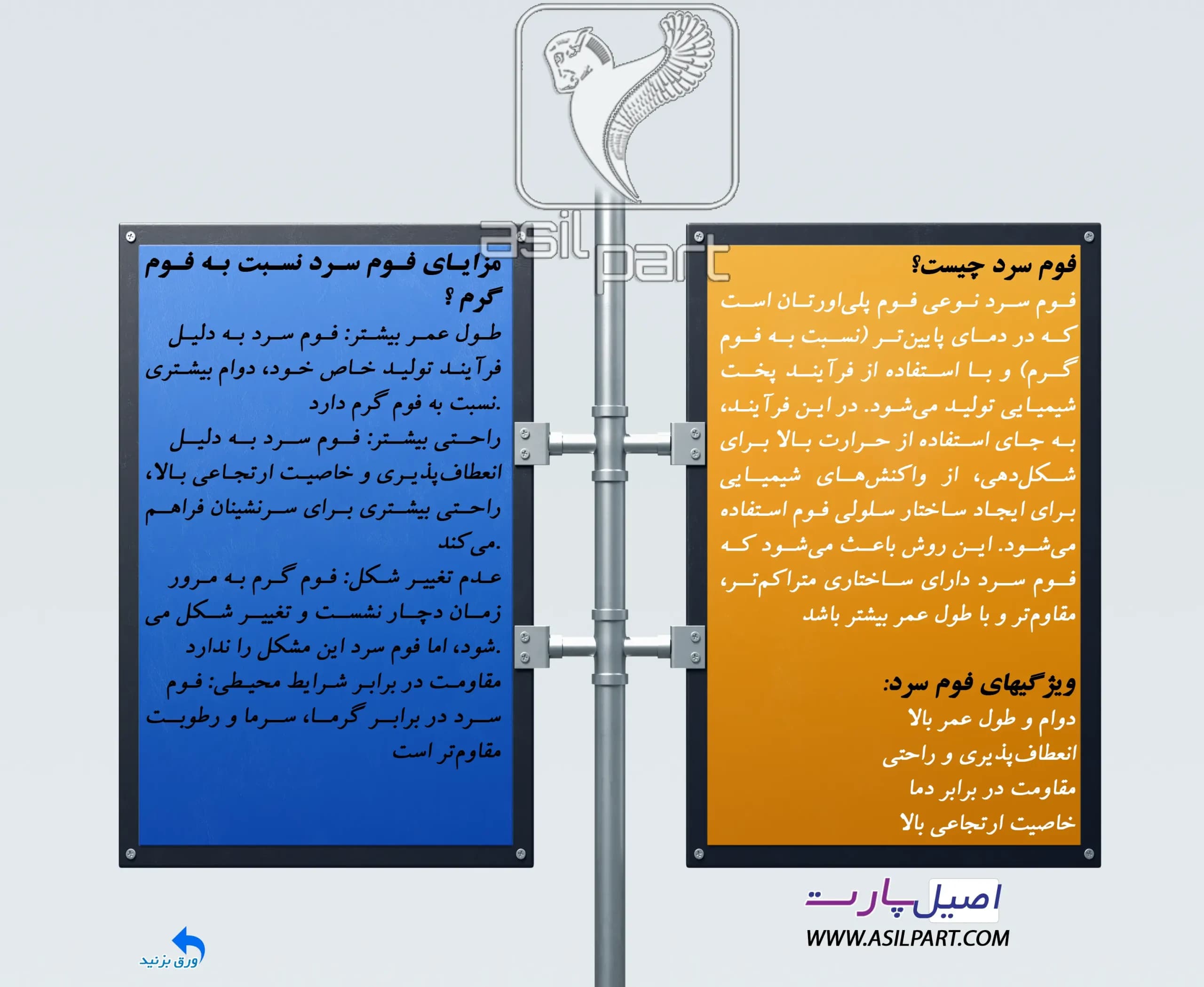فوم کفی صندلی جلو راست تـارا -شرکتی ایساکو اصل — تصویر ۶