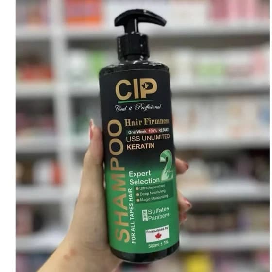 شامپو کراتینه CIP کانادا شامپو فری سولفات کراتین