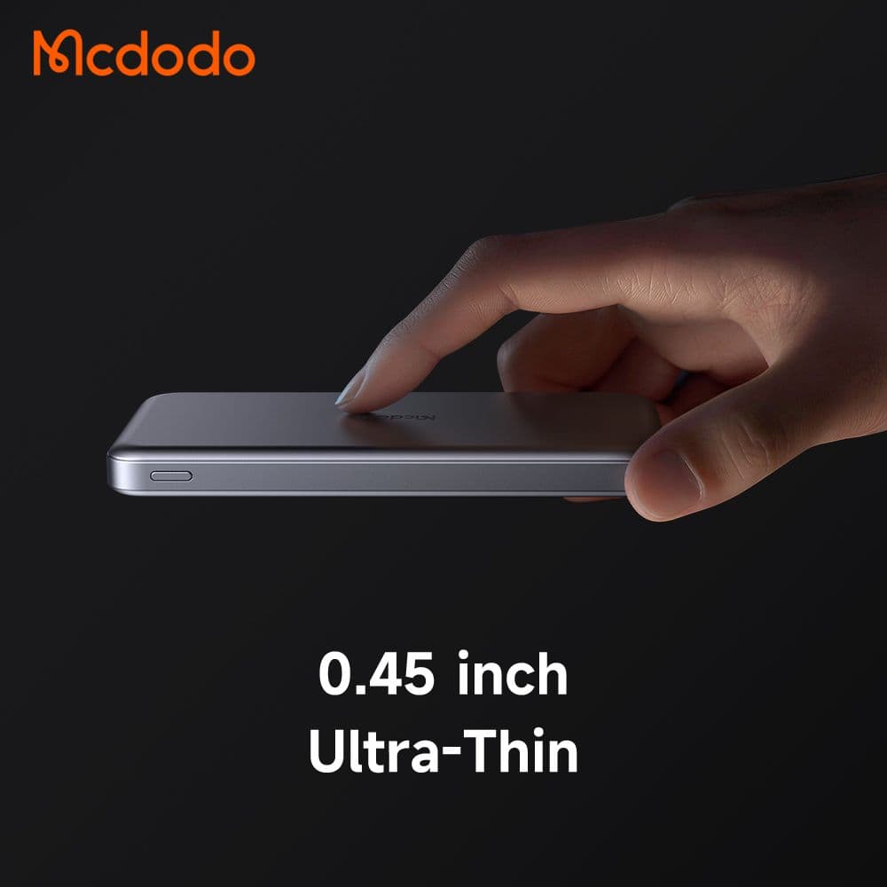 پاوربانک 20 وات ظرفیت 10000 مک دودو مدل MCDODO MC-3781 به همراه کابل شارژ — تصویر ۶