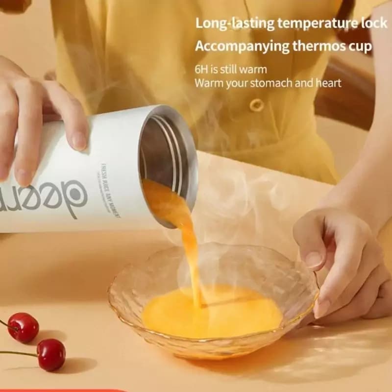 مخلوط کن و ماگ قابل حمل چند منظوره درما مدل Deerma DEM-NU90 Blender — تصویر ۵