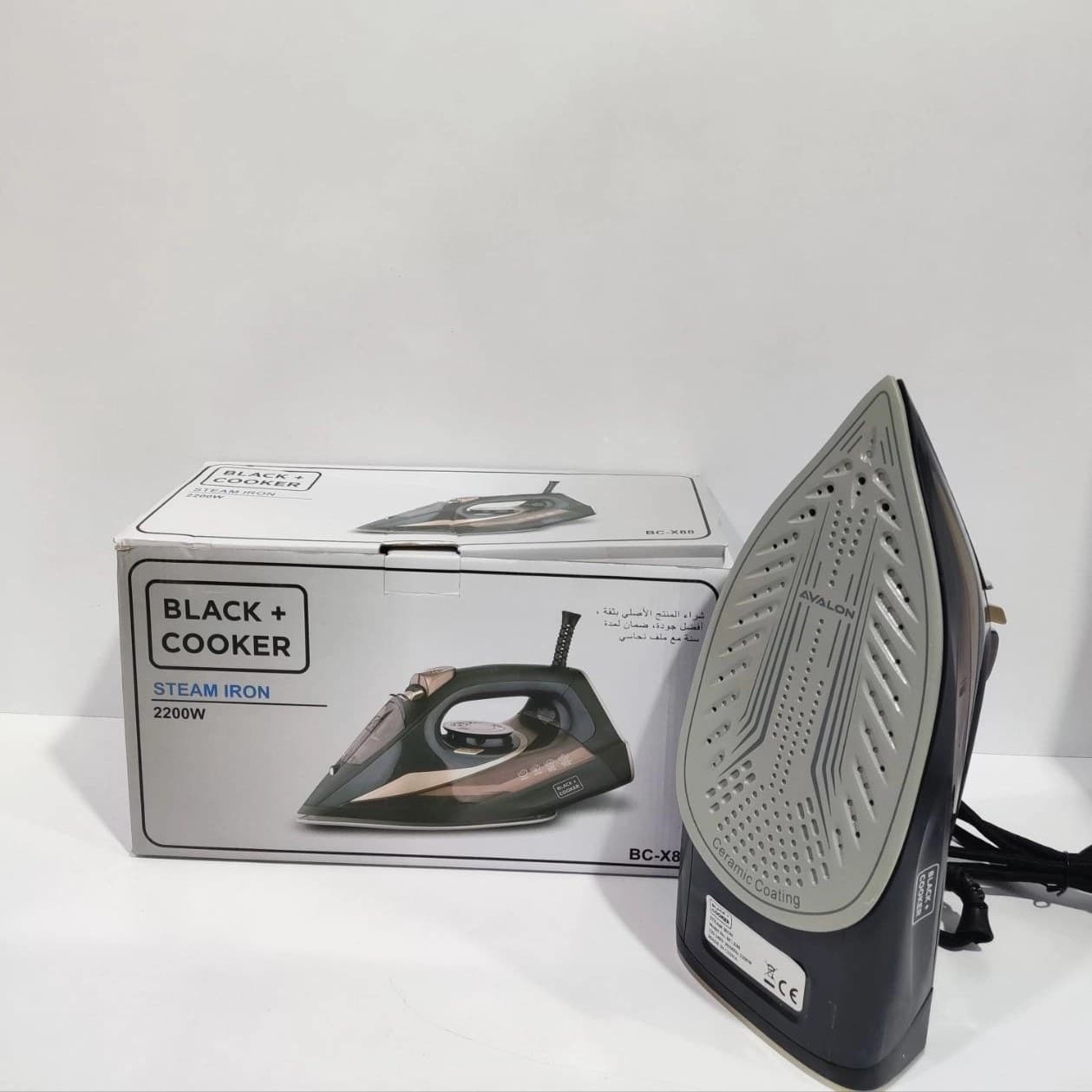اتو بخار بلک کوکر کد BLACK COOKER Bc-x88 — تصویر ۳