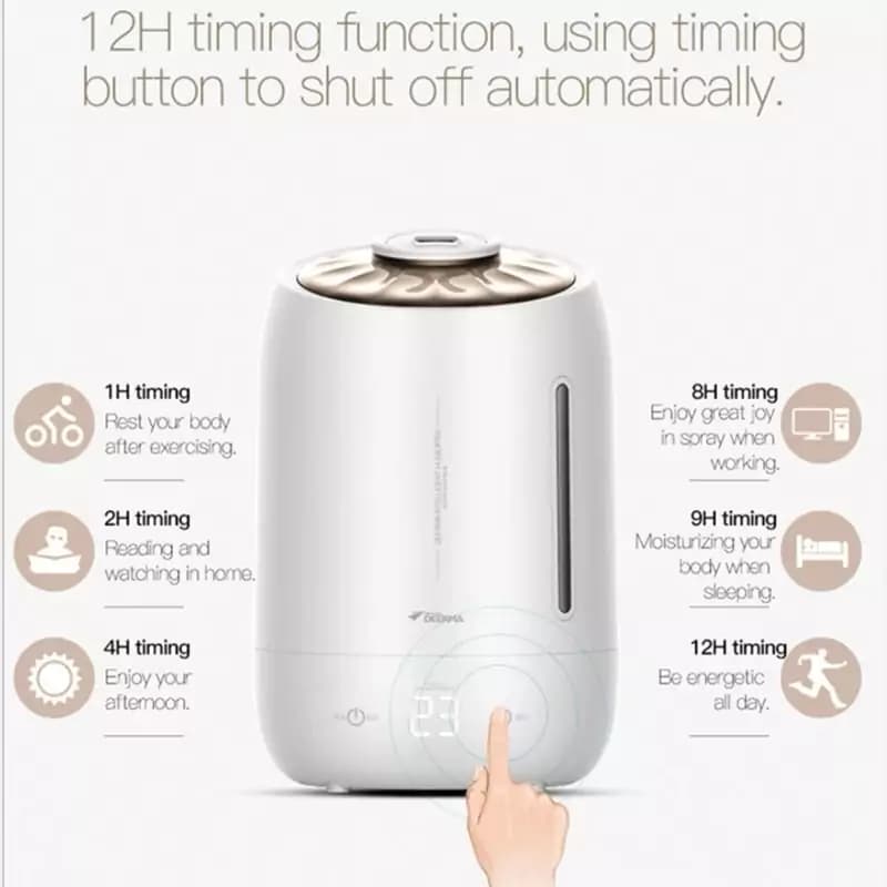 دستگاه رطوبت ساز و بخور سرد لمسی شیائومی درما Xiaomi Deerma DEM-F600 Humidifier — تصویر ۸