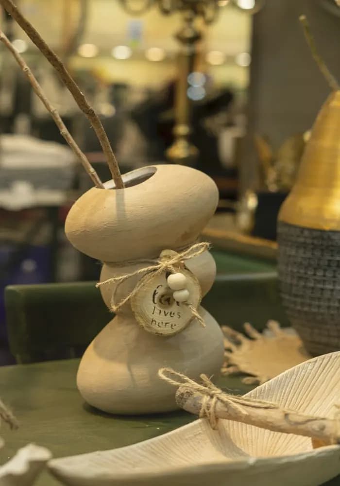 گلدان پتینه مدل سنگی