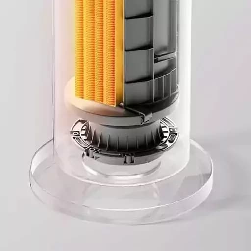بخاری فن دار و هیتر رومیزی برقی شیائومی مدل Xiaomi Mijia Fan Heater LSNFJ03ZM — تصویر ۲