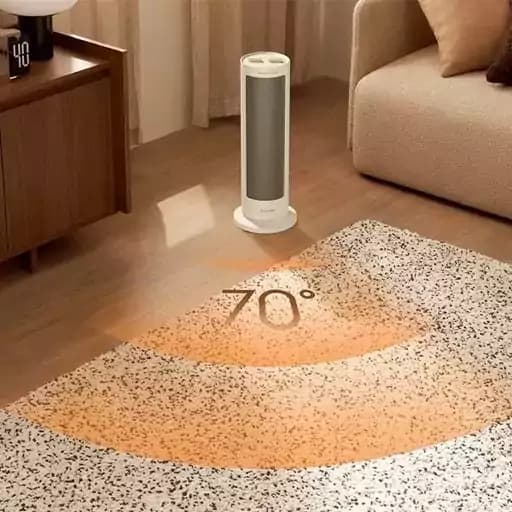 بخاری فن دار و هیتر رومیزی برقی شیائومی مدل Xiaomi Mijia Fan Heater LSNFJ03ZM — تصویر ۵